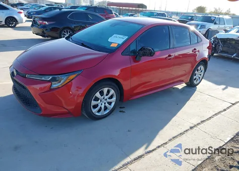 2020 Toyota Corolla Le из США, поврежденный, VIN 5YFEPRAEXLP039916